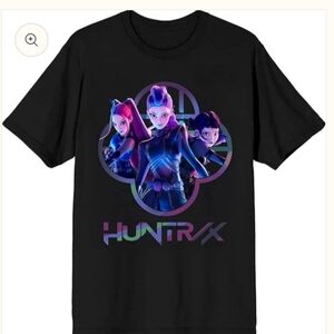 KPop Demon Hunters HUNTRIX Group T-shirt, NWOT